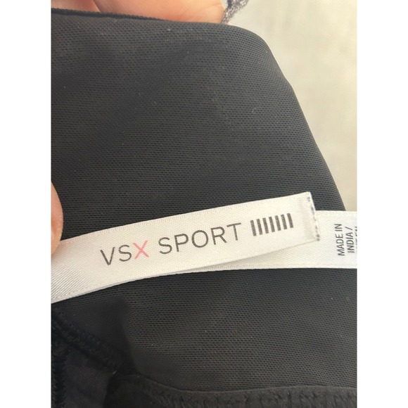 Victoria's Secret VSX Sport Zip Front Sports Bra High Impact Gray 38D - Picture 3 of 7
